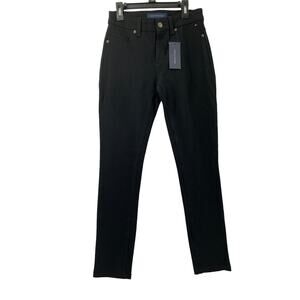 Tommy Hilfiger Jeans Womens‎ Size 4 Black Knit J22KX255 Stretch Pants NWT